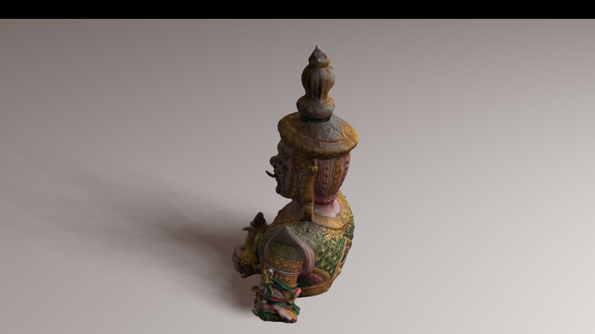 Yak 4 3D print model_28