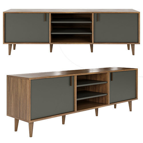 Annelle TV console 3D model
