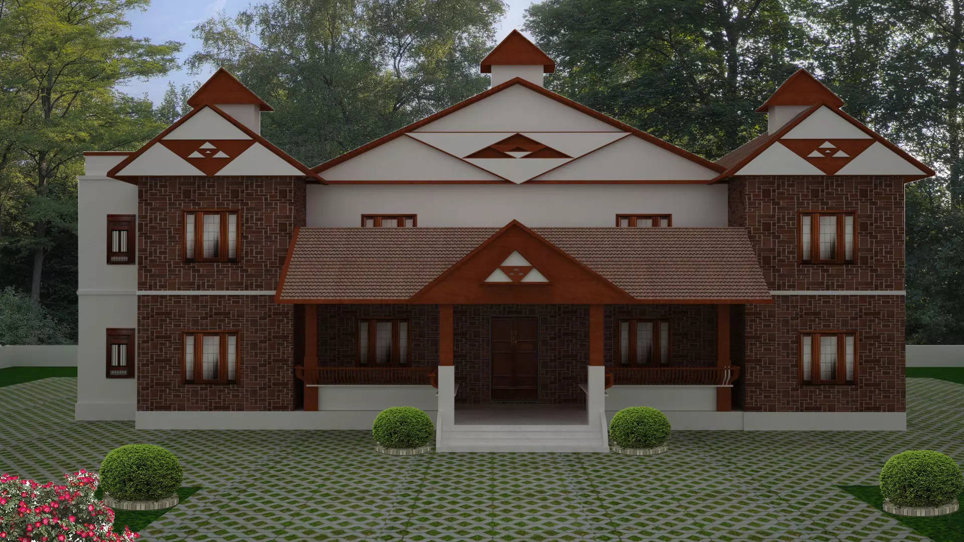 house exterior 3D model_0
