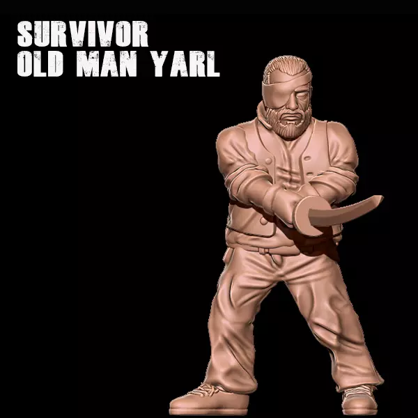 Survivor Old Man Yarl 3D print model