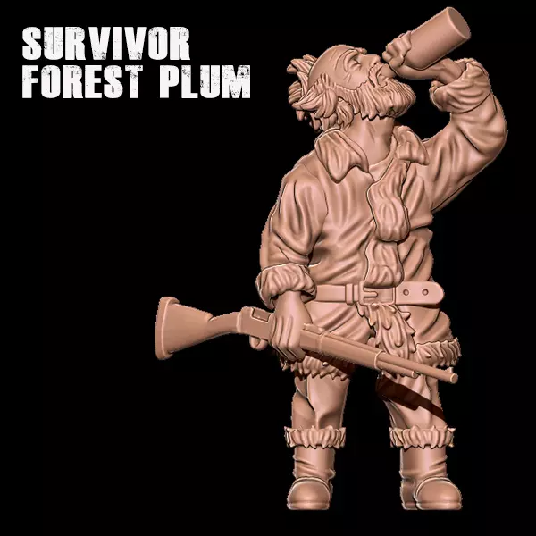 Survivor Forest Plum 3D print model