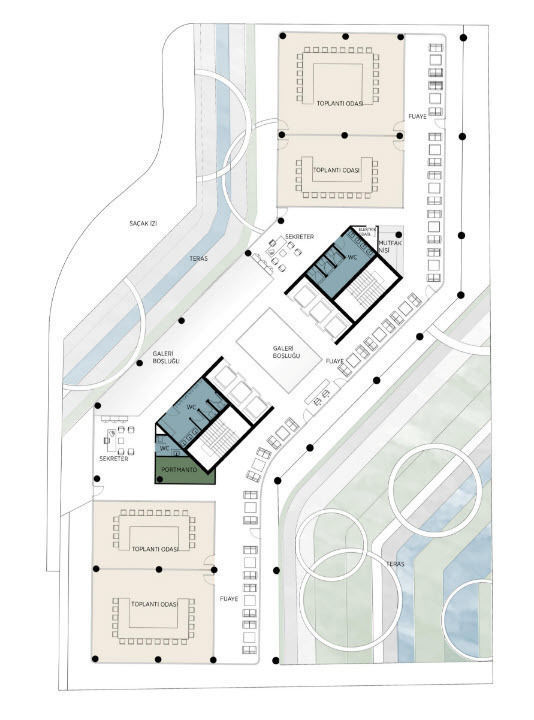 Modern Office Building 3D model_20
