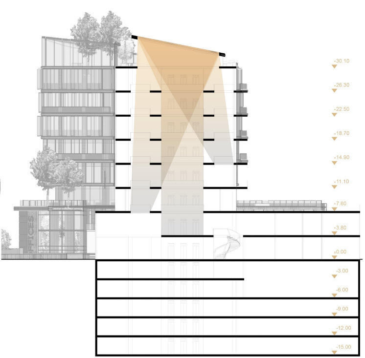 Modern Office Building 3D model_17