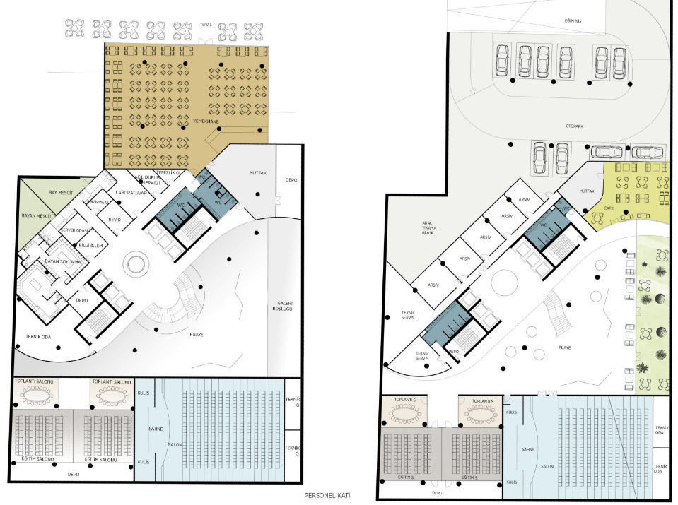 Modern Office Building 3D model_22