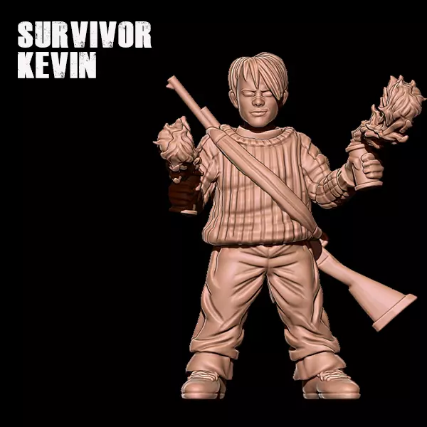 Survivor Kevin 3D print model_0