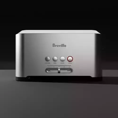 Breville Toaster - Model for Kitchen Visualization 3D model