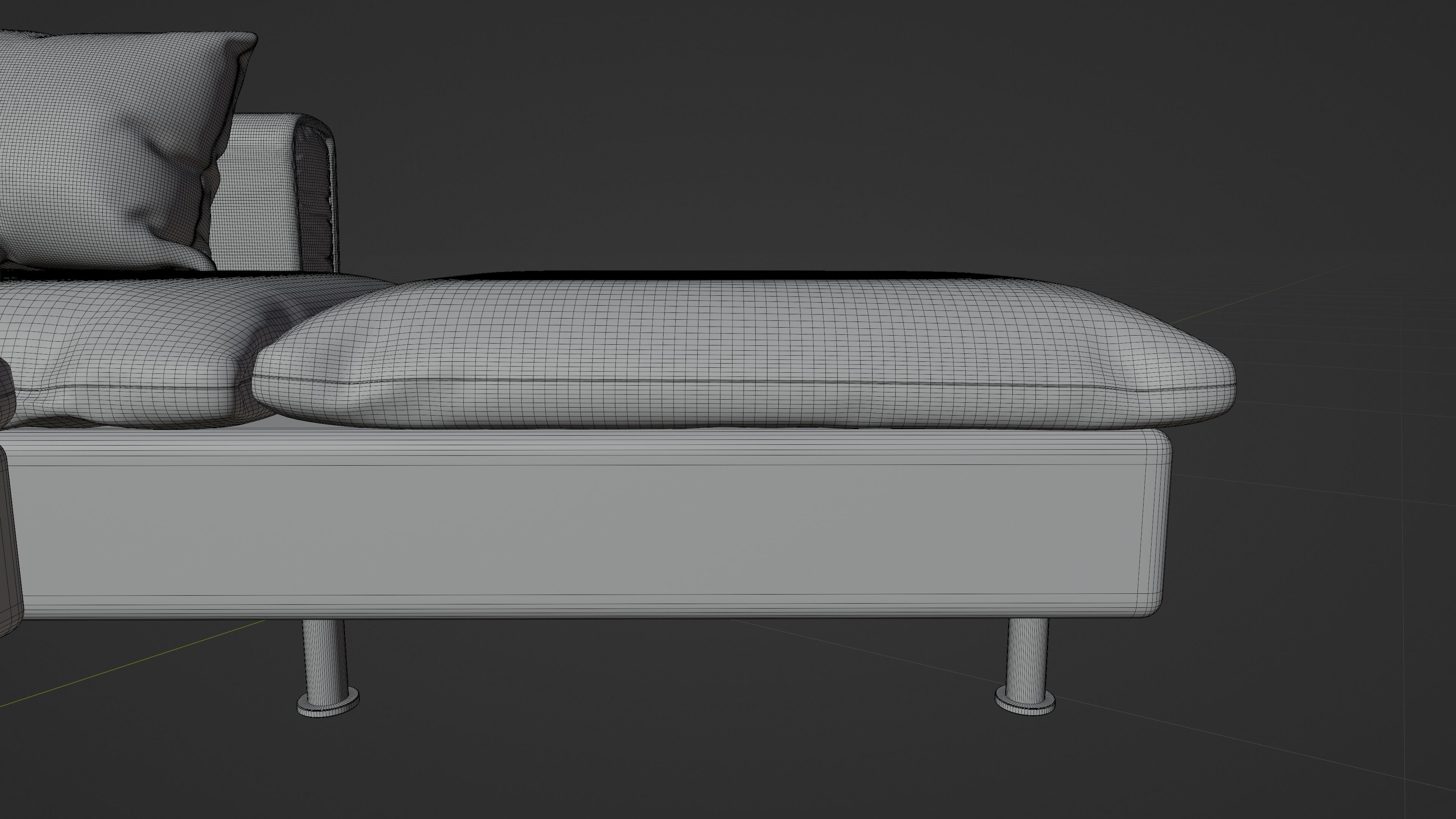 SOFA In The LIVINGROOM For RELAXATION 3D model_6