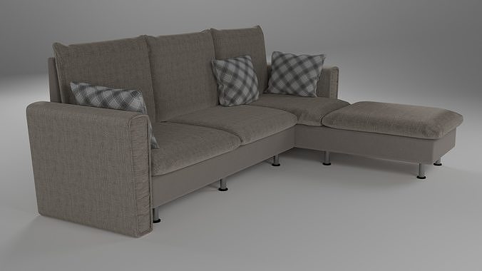 SOFA In The LIVINGROOM For RELAXATION 3D model