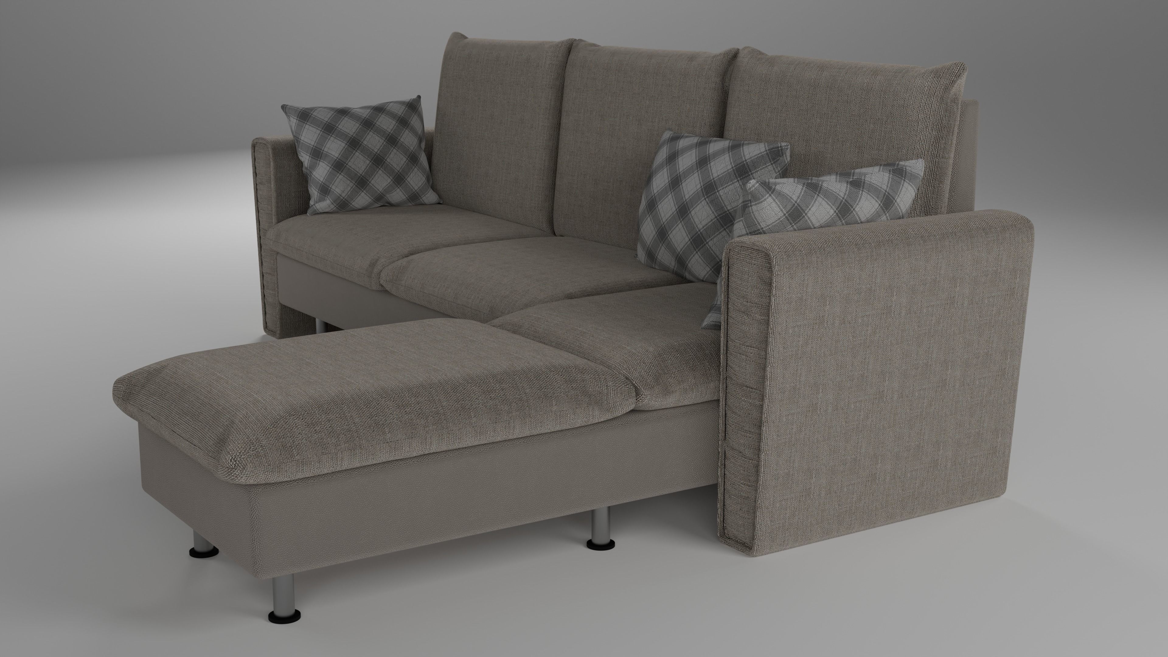 SOFA In The LIVINGROOM For RELAXATION 3D model_3