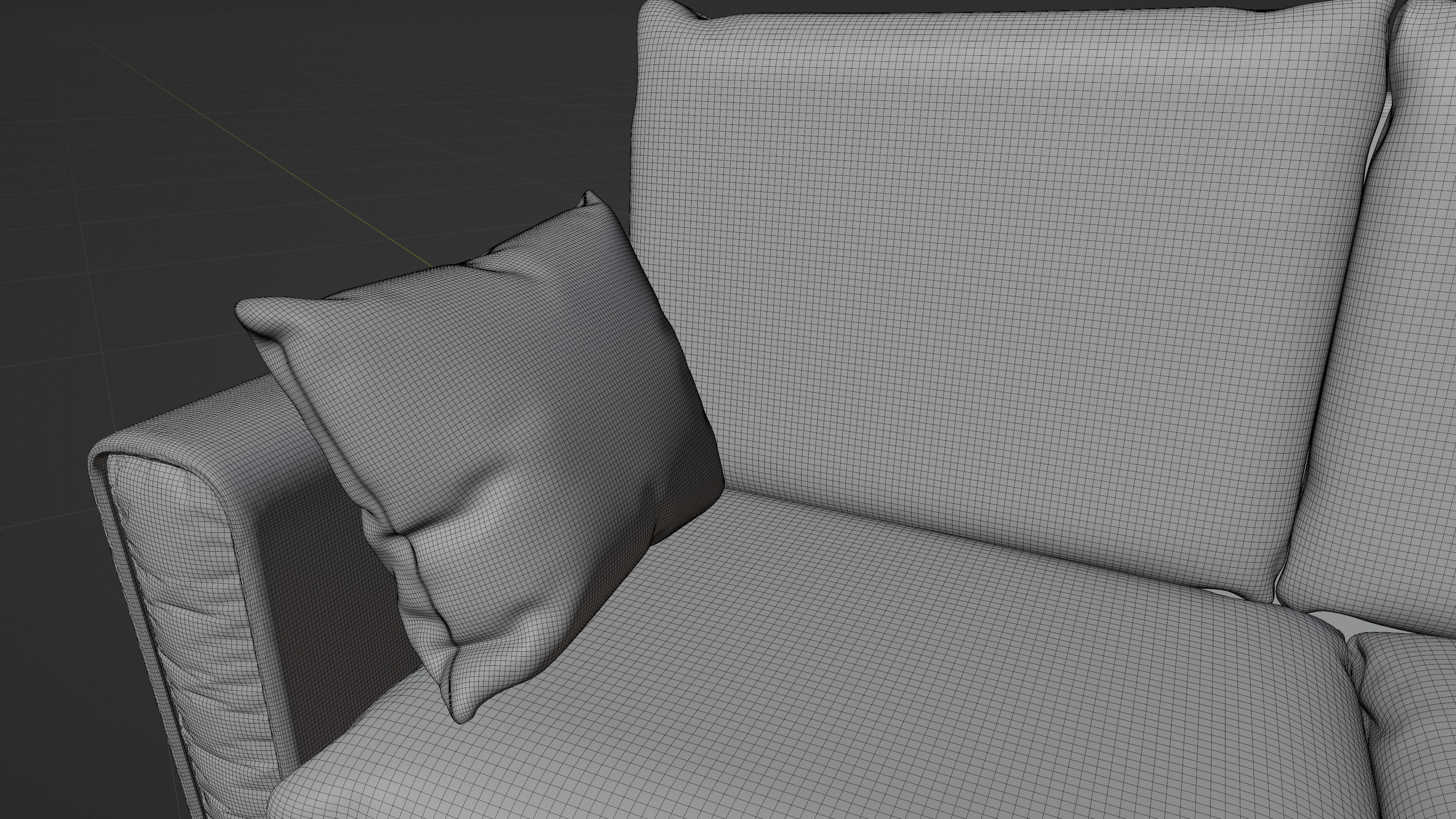SOFA In The LIVINGROOM For RELAXATION 3D model_4