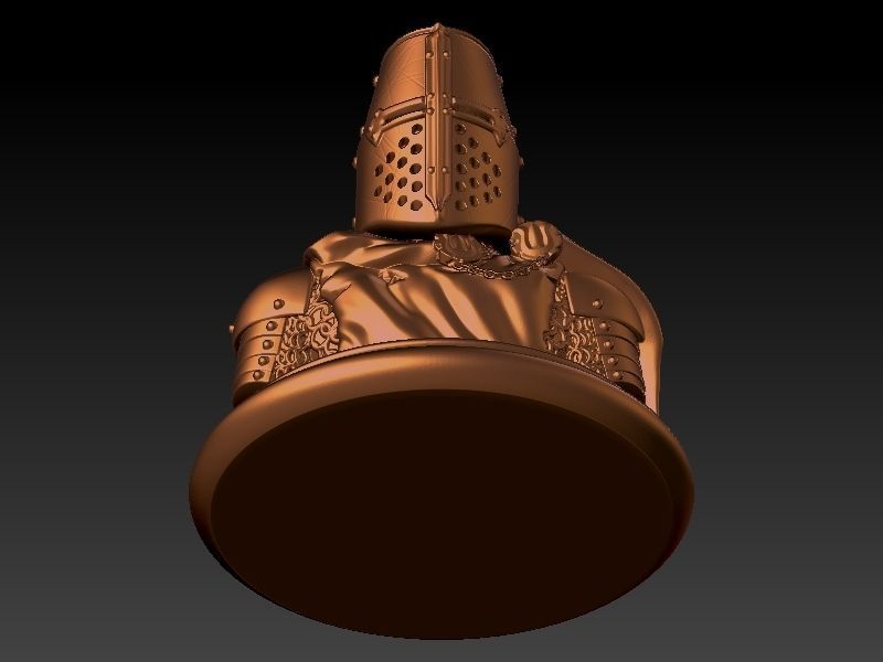 Kinght 3D print model_5