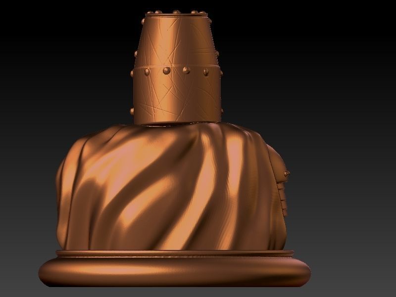 Kinght 3D print model_2