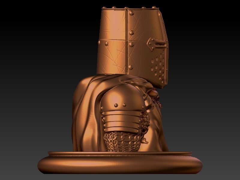 Kinght 3D print model_3
