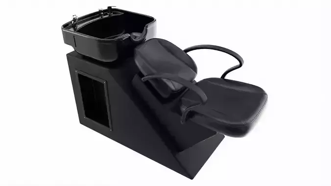 Hairdresser Sink Washing Station with Chair