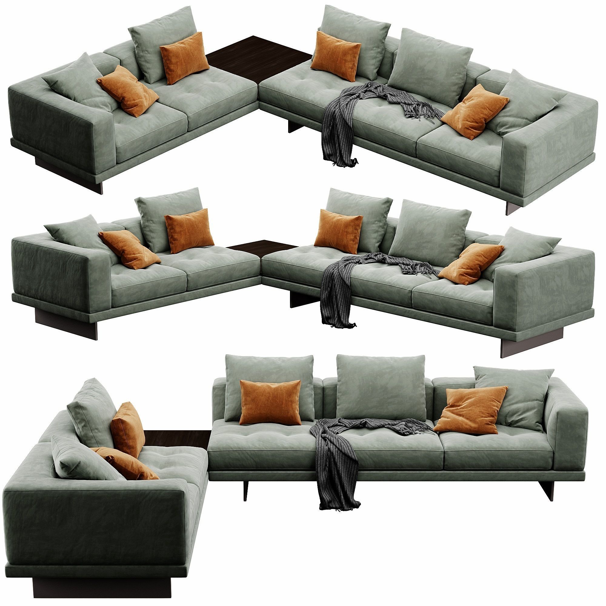 Sofa Dylan Set 5 3D model_3