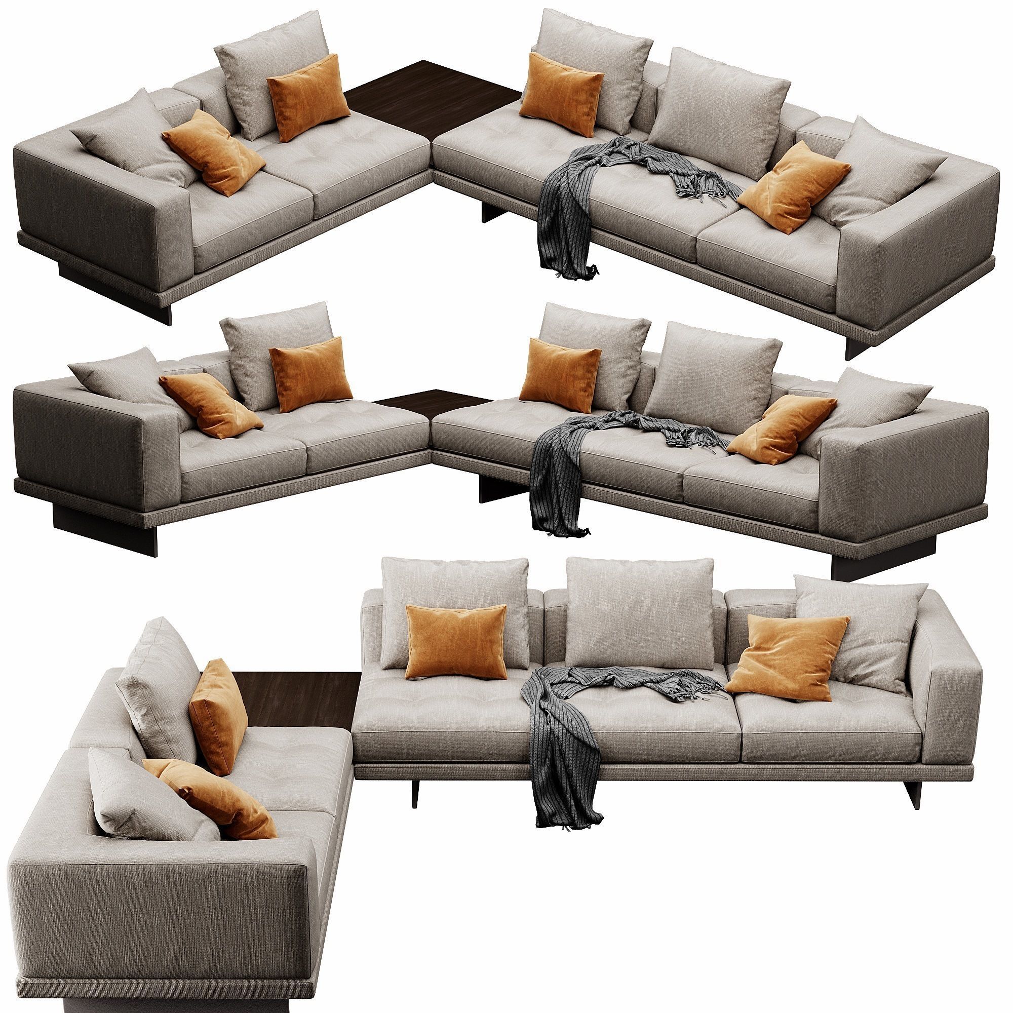 Sofa Dylan Set 5 3D model_1