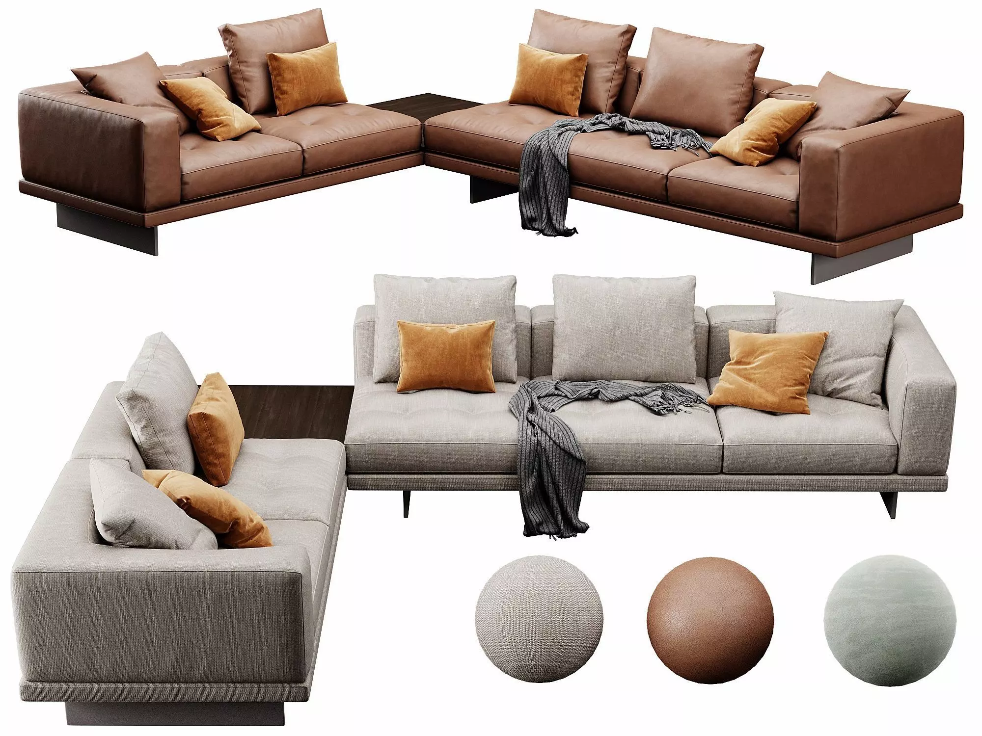 Sofa Dylan Set 5 3D model_0