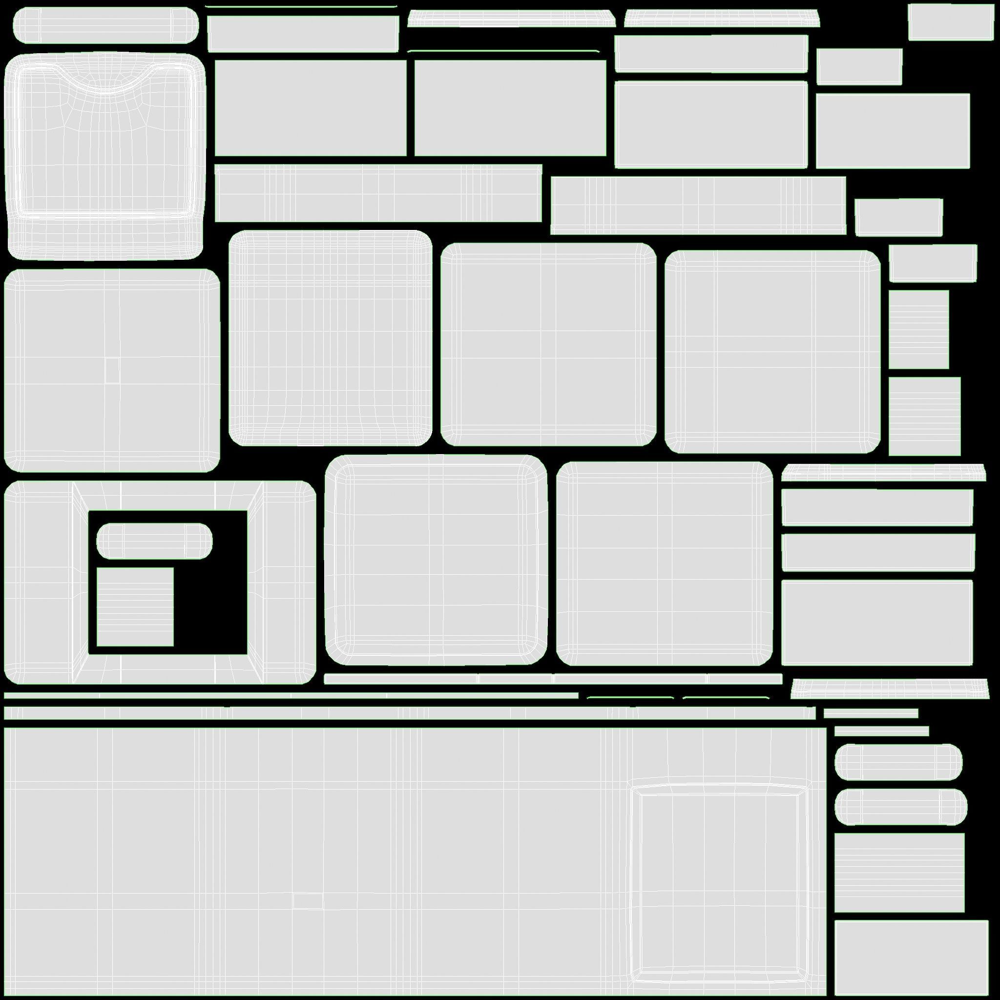 Multifunctional Hair Repair Care Machine 3D model_7