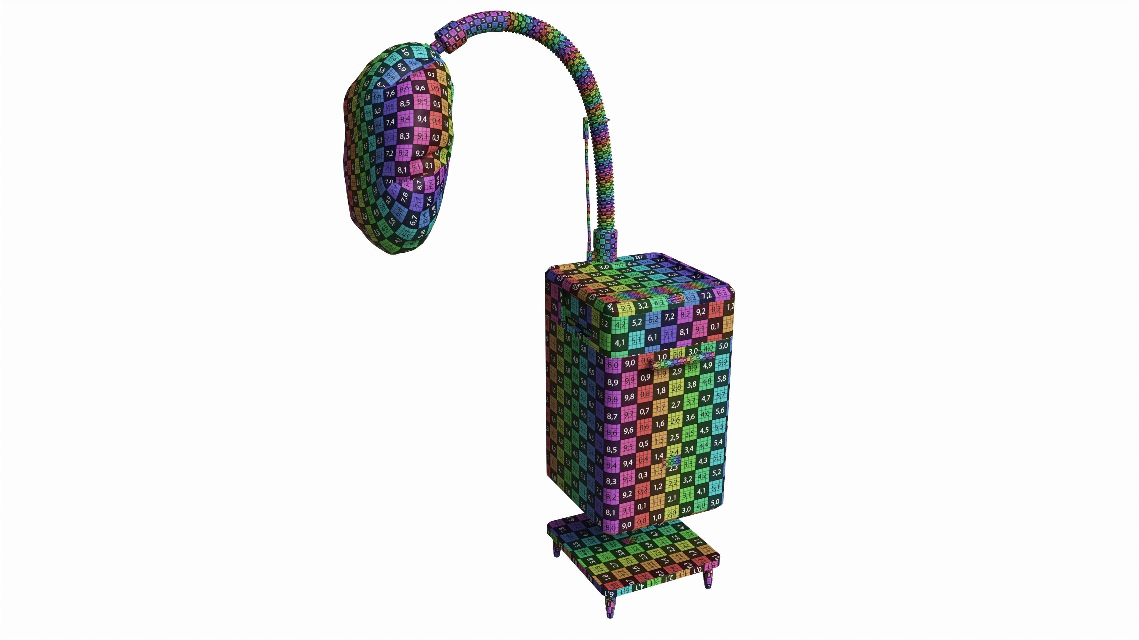 Multifunctional Hair Repair Care Machine 3D model_6