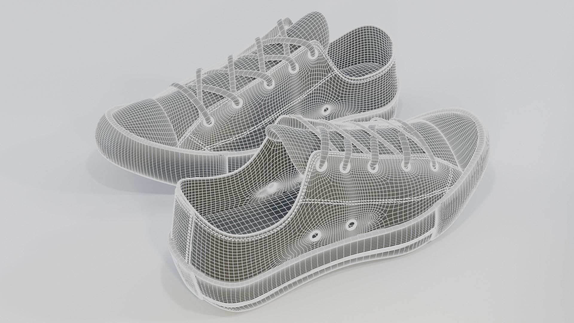 Conver All Stars Low Yellow 3D model_10