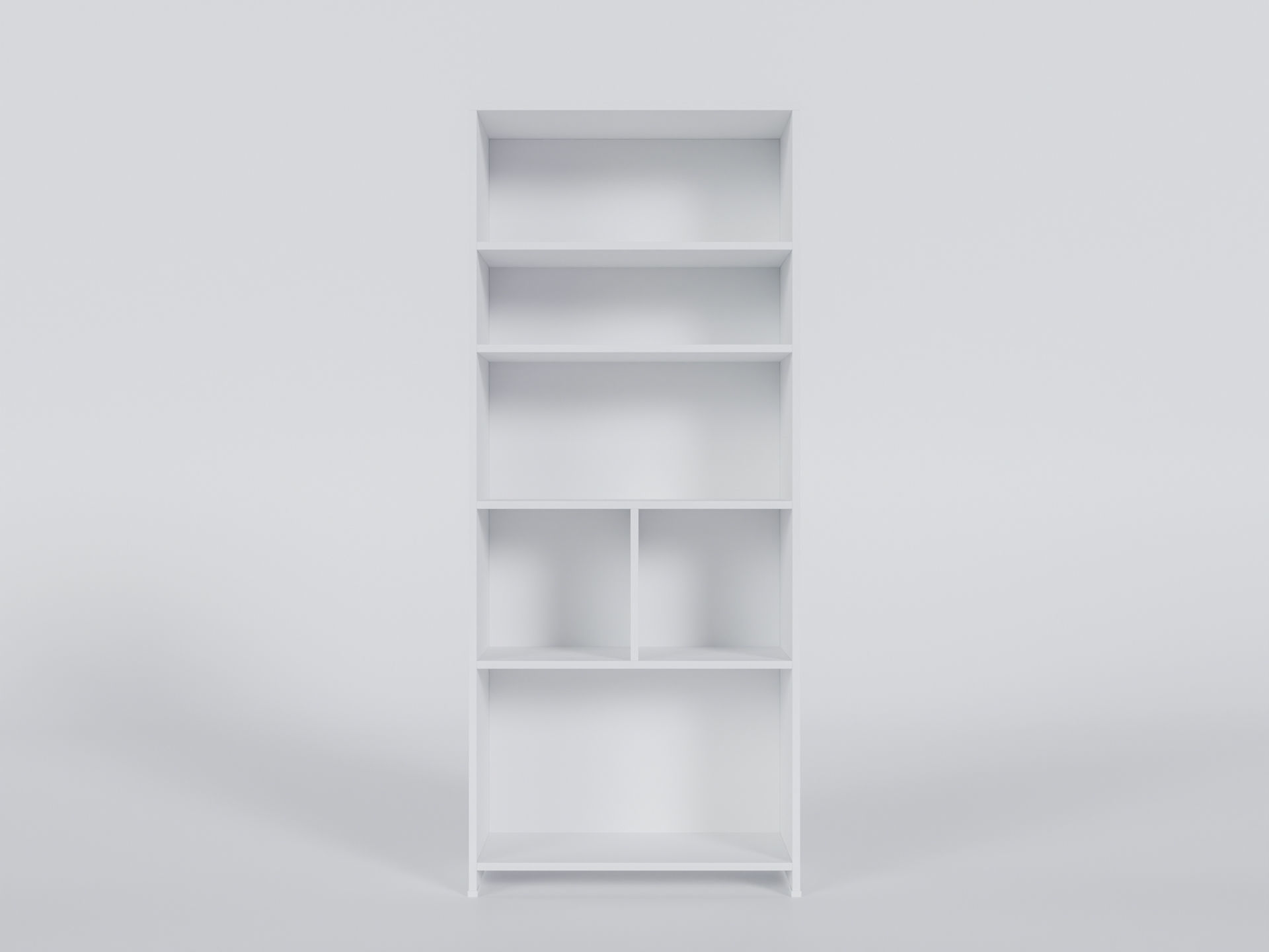 Heim Studio NOBU Book Rack Low-poly 3D model_4