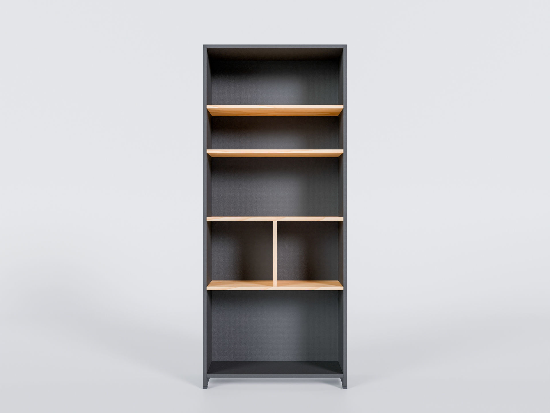 Heim Studio NOBU Book Rack Low-poly 3D model_3