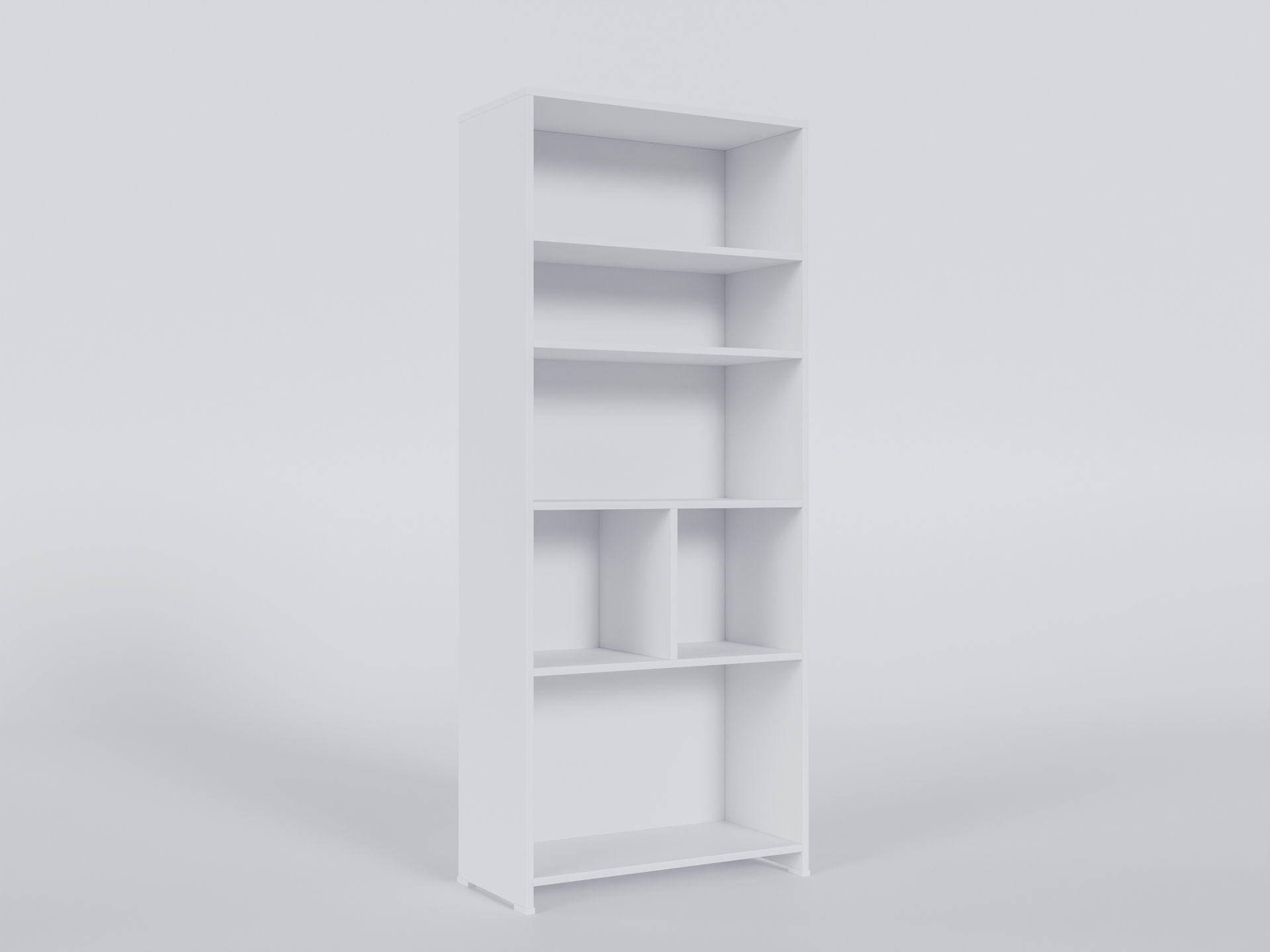 Heim Studio NOBU Book Rack Low-poly 3D model_2