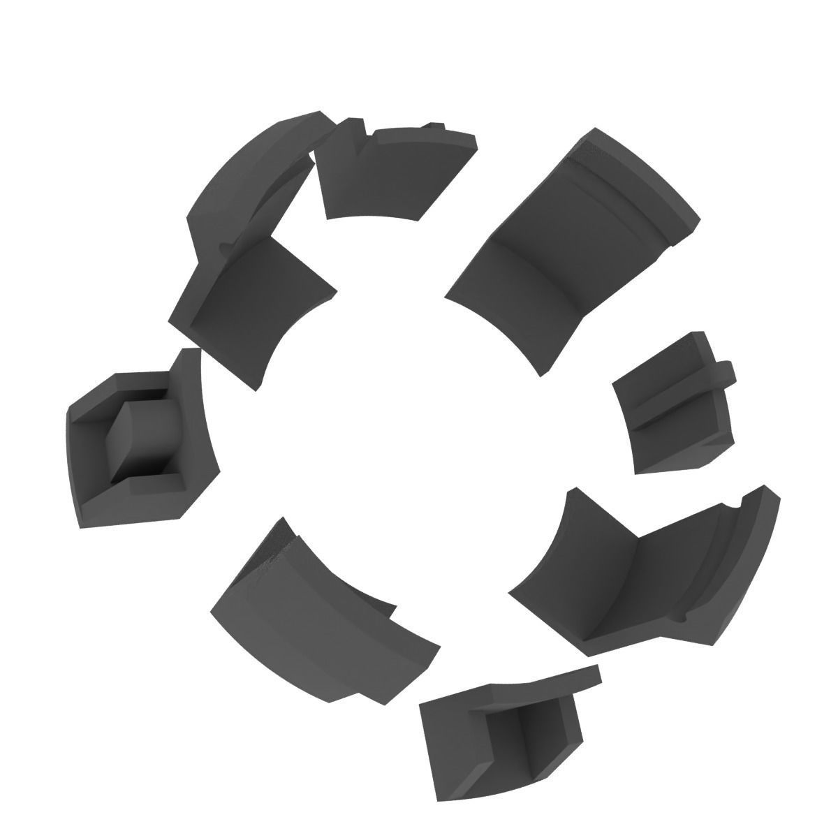 Seat Alhambra 2003 7M7601149A 3D print model_10