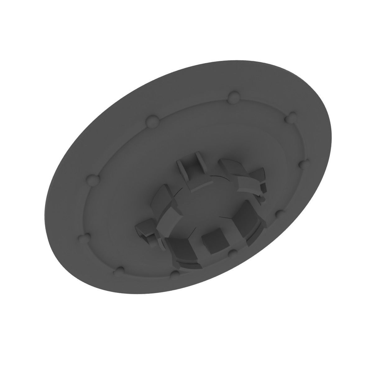 Seat Alhambra 2003 7M7601149A 3D print model_8