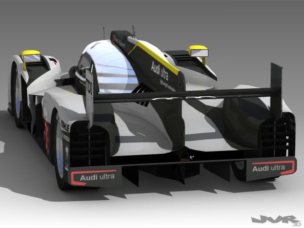 Audi R18 LeMans 2011 3D model_3