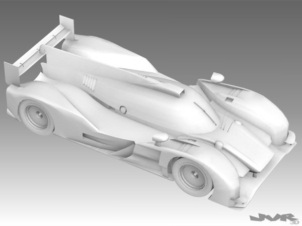 Audi R18 LeMans 2011 3D model_5