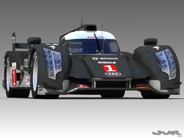 Audi R18 LeMans 2011 3D model_13
