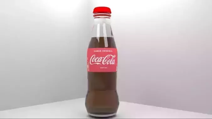 Coca-cola de vidro