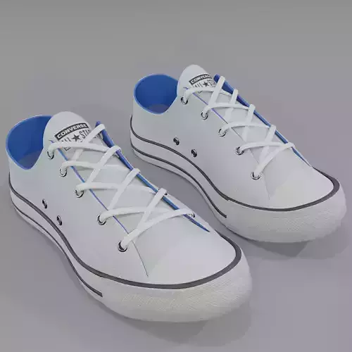 Conver All Stars Low  Blue