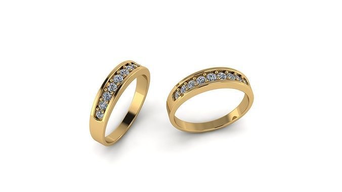 Diamond Band 3D print model