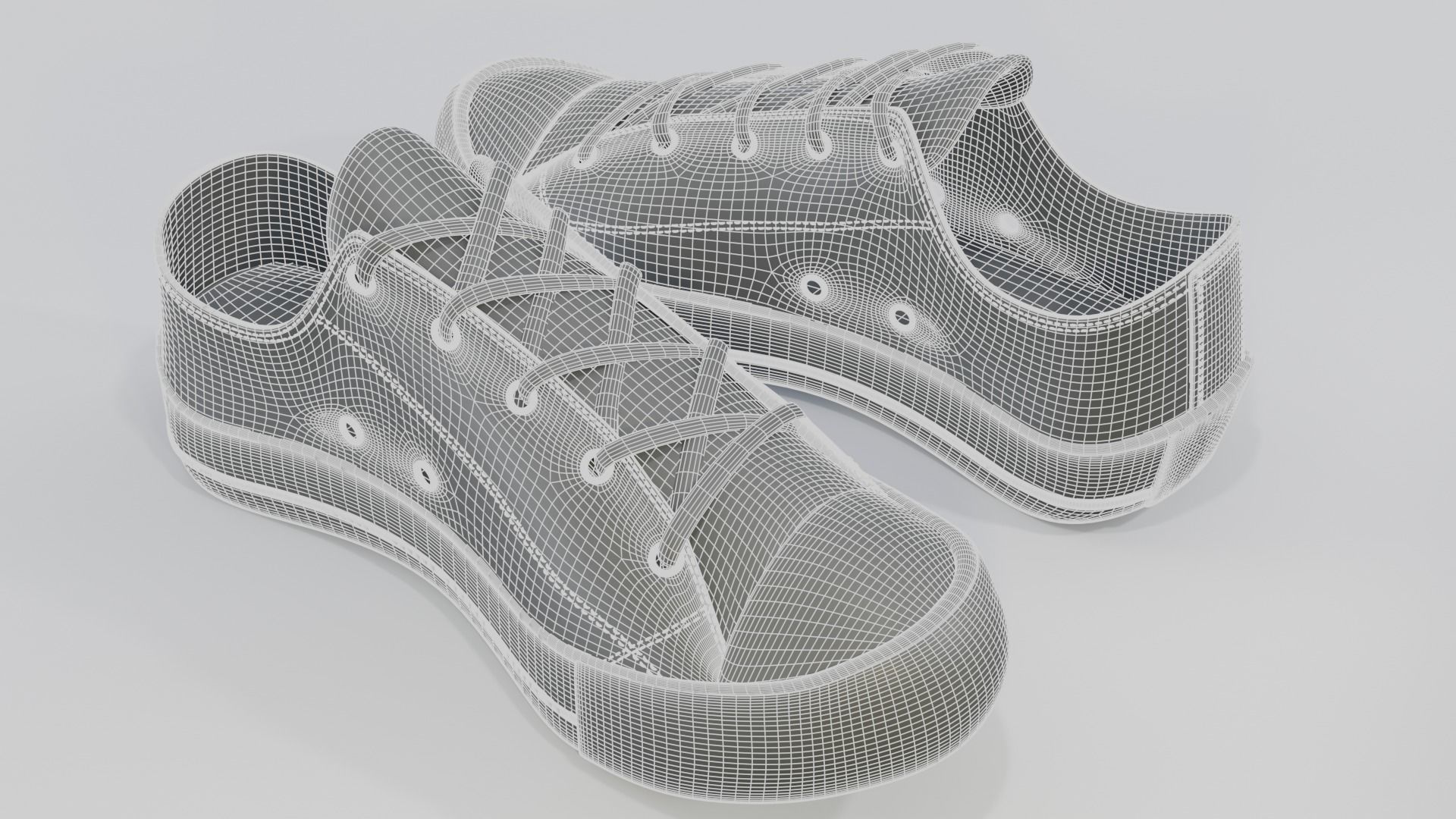 Conver All Stars Low  Brown 3D model_11