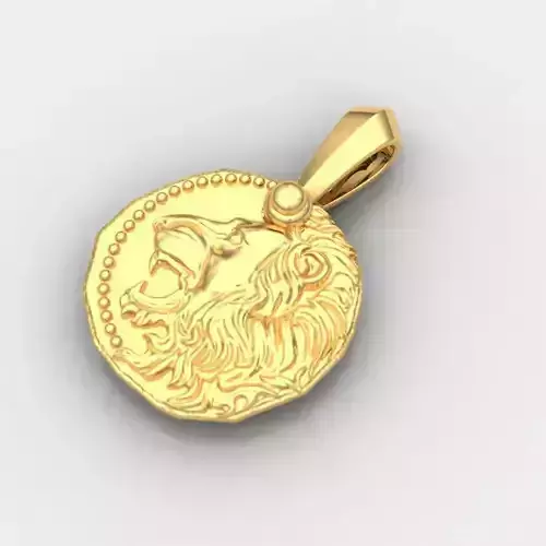 lion necklace