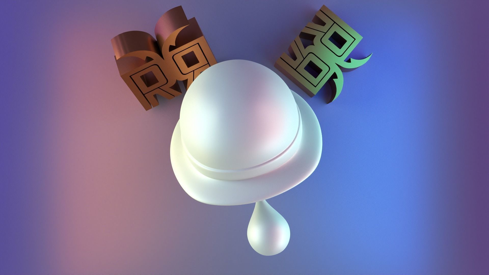 minimal stute girl decor 02 3D print model_8