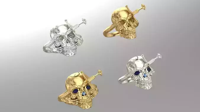 Skull and Sword 2 design