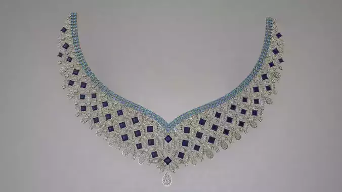 fully moveable dynamic  necklace