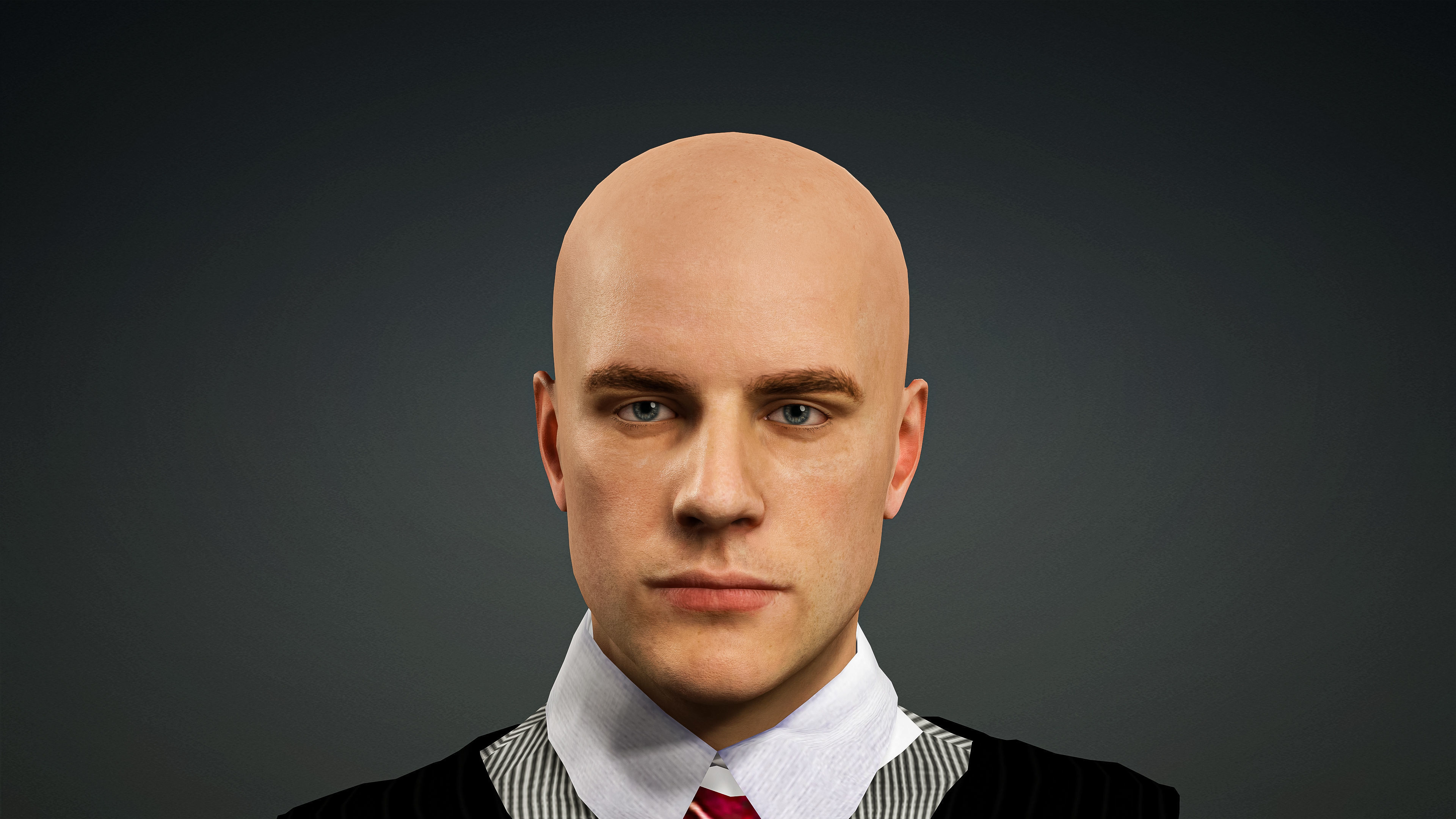 High Quality Realistic Male Black Vest Low-poly 3D model_2