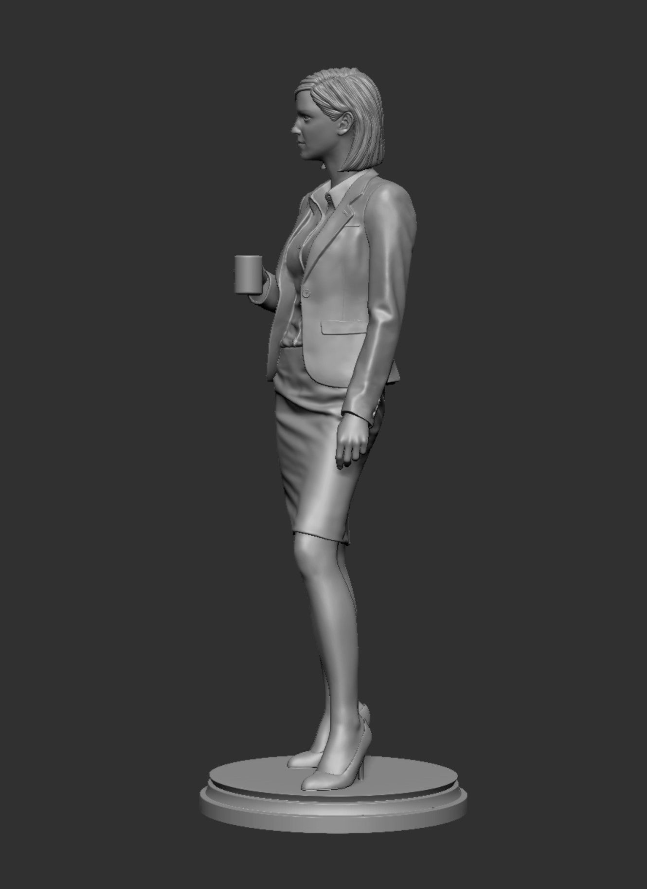 EMMA WATSON IN A SUIT 3D print model_2