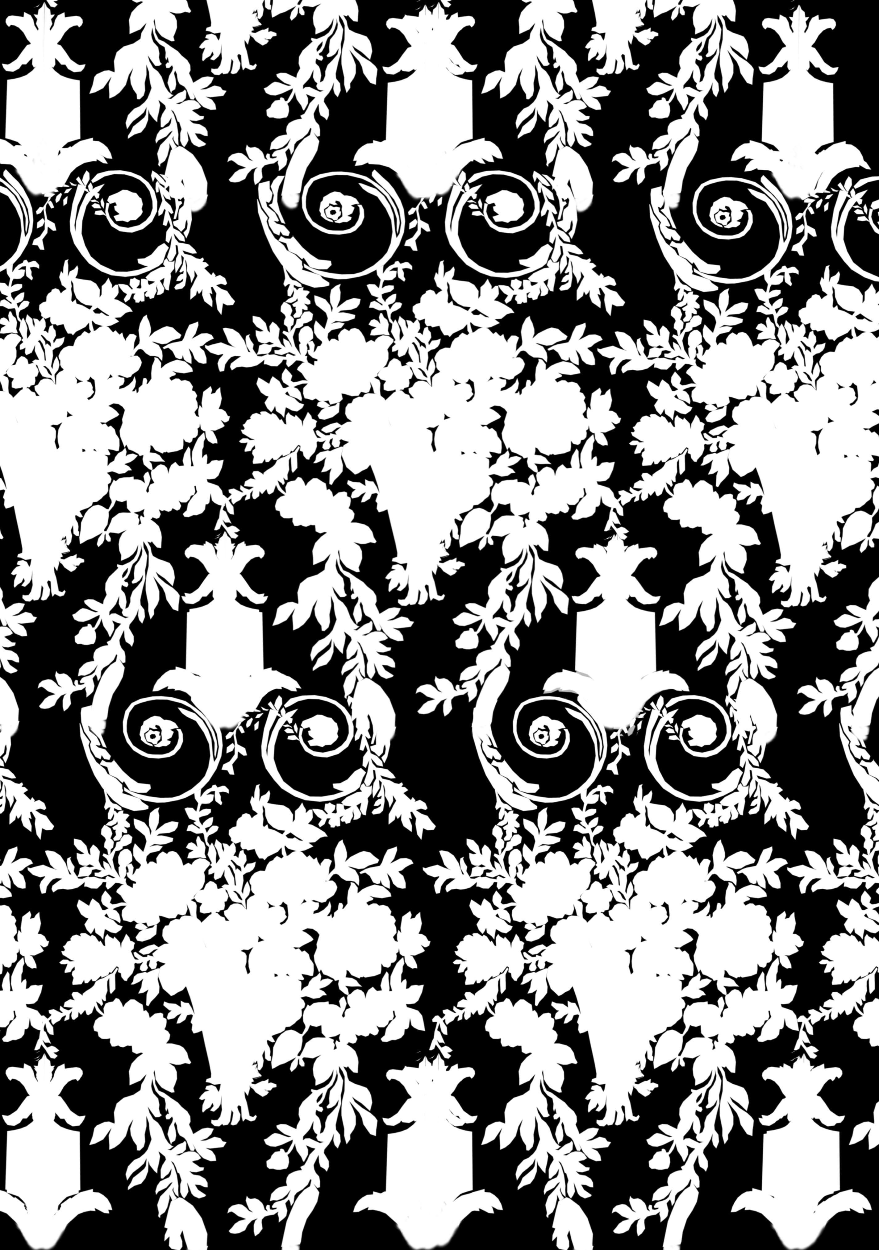 Royal Classic Armrest Chair 3D model_4