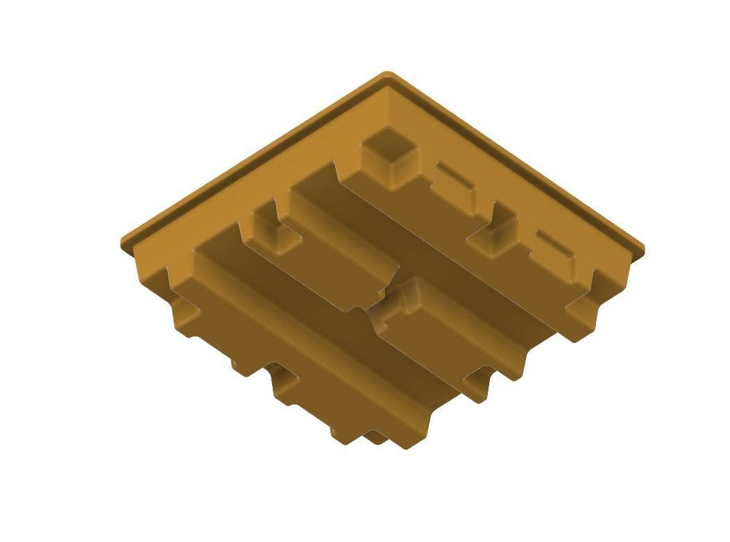 Model Railways Steel Oil Drums on Spill Pallets 3D print model_9