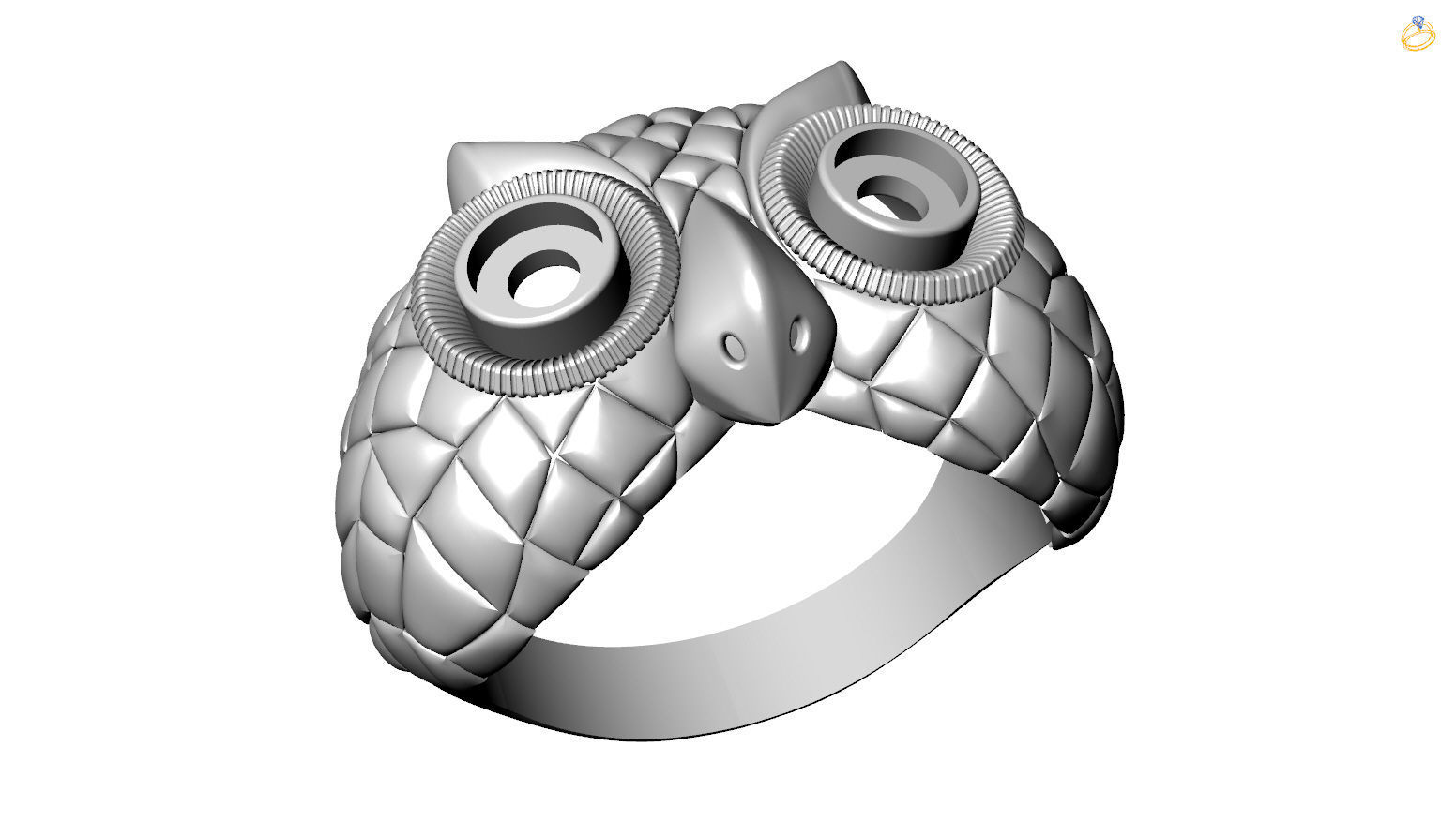 originality  3D print ring model  3D print model_5