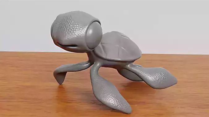 Sea Turtle 3D print model