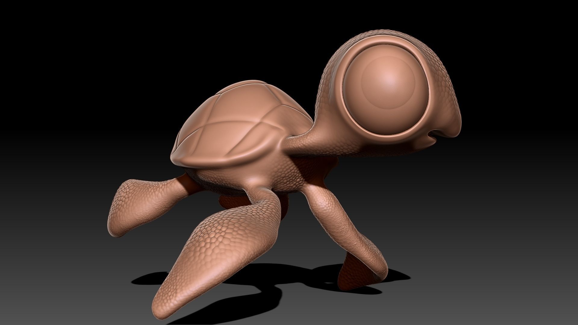 Sea Turtle 3D print model_4