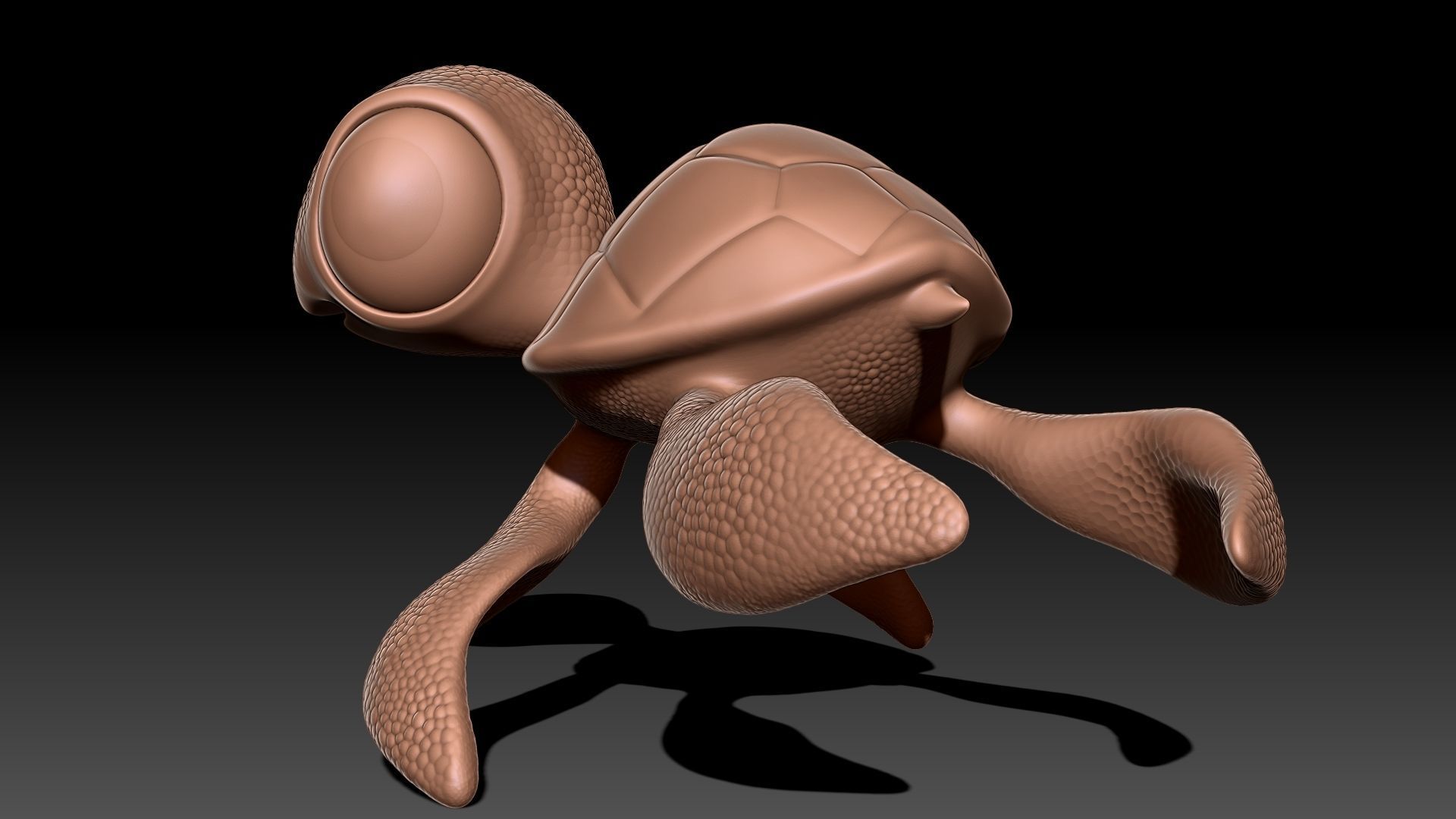 Sea Turtle 3D print model_6