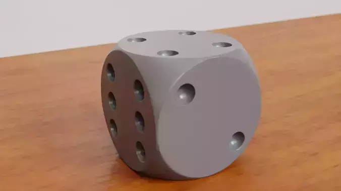 Dice for 3d print 3D print model