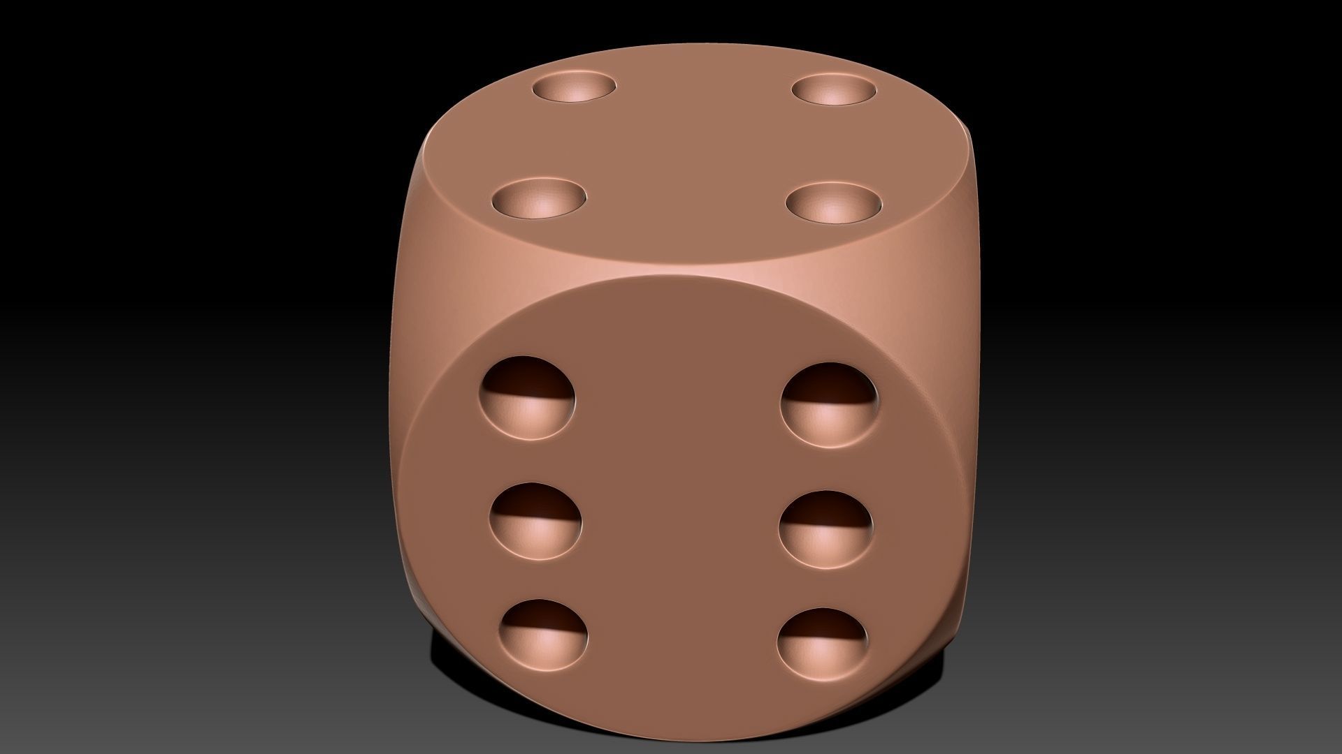 Dice for 3d print 3D print model_2
